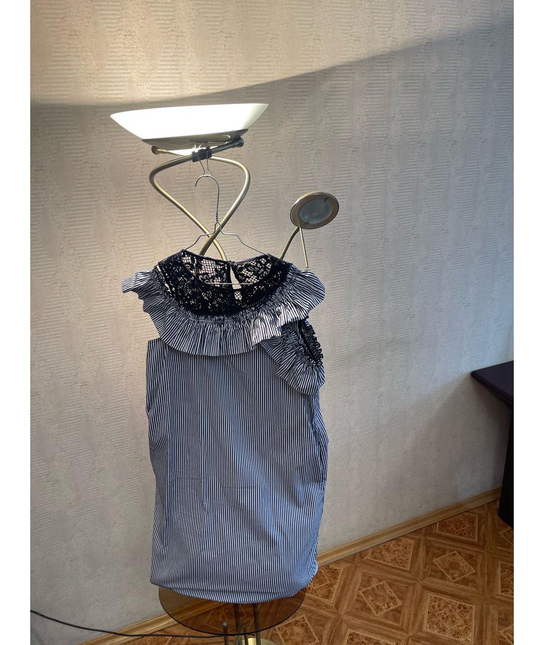 PINKO Хлопко-эластановый сарафан, фото 2