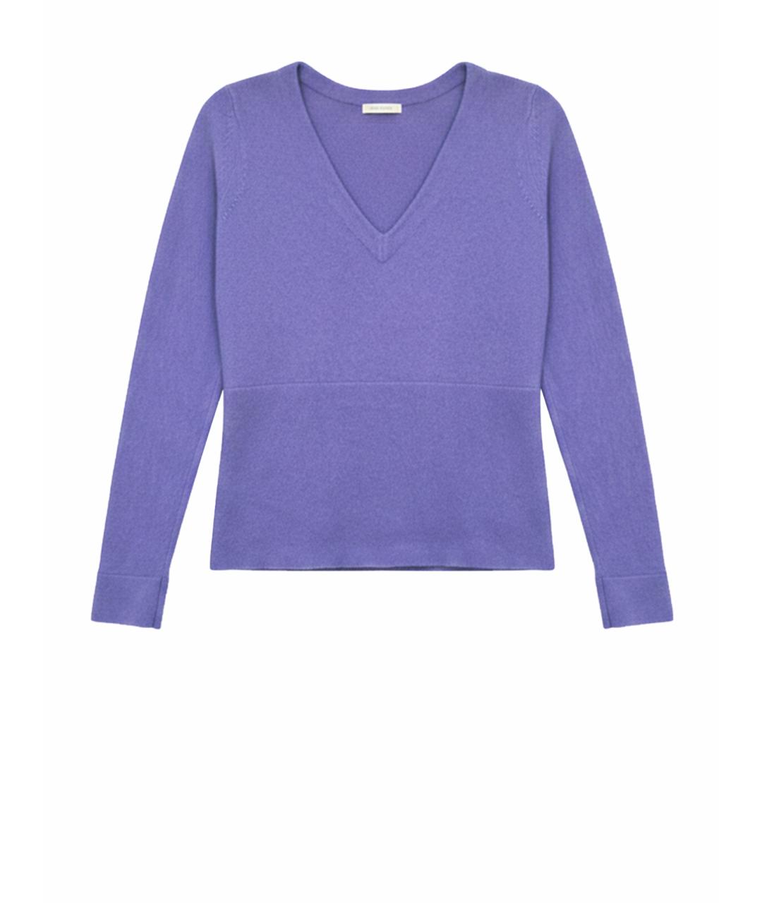 BALENCIAGA Фиолетовый кашемировый джемпер / свитер, фото 4