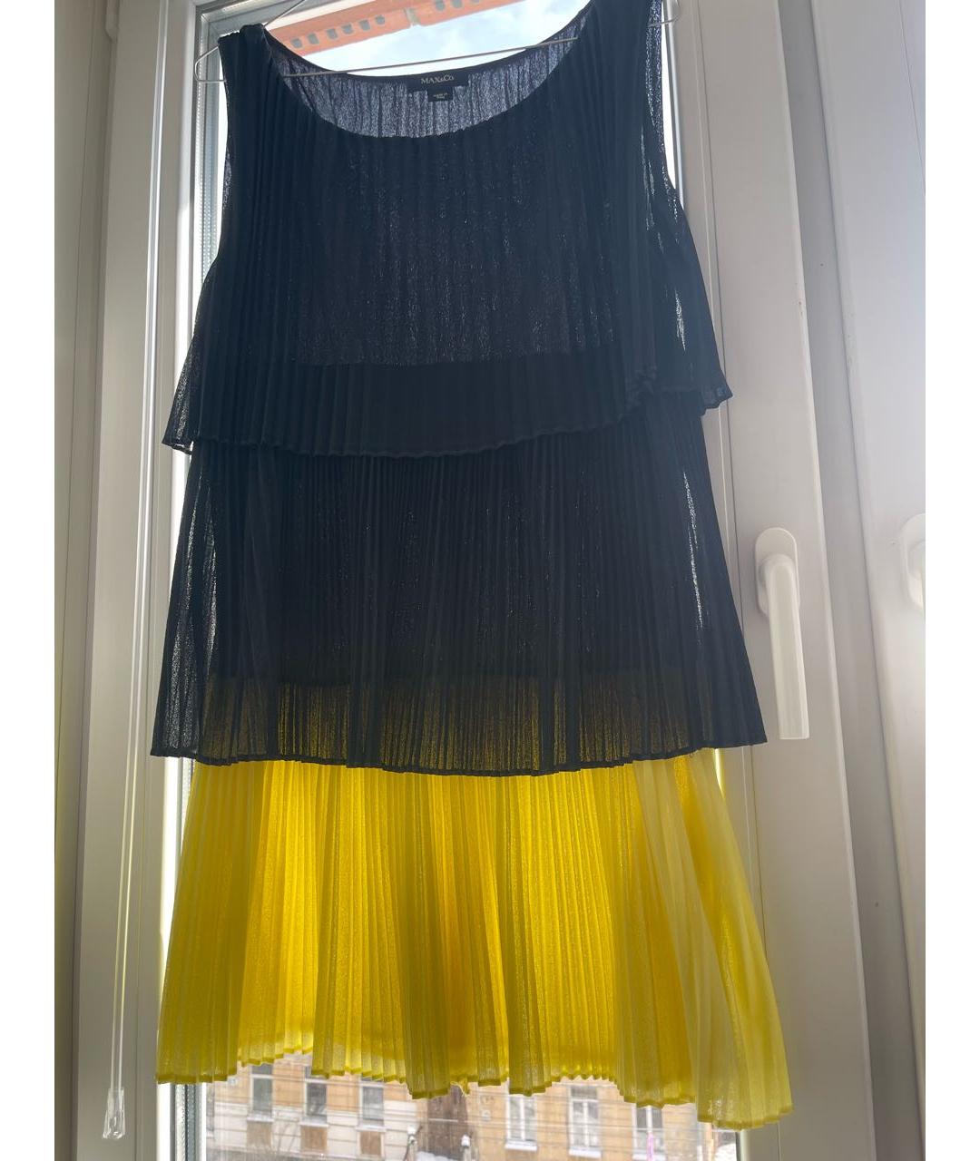 'S MAX MARA Шелковое коктейльное платье, фото 7