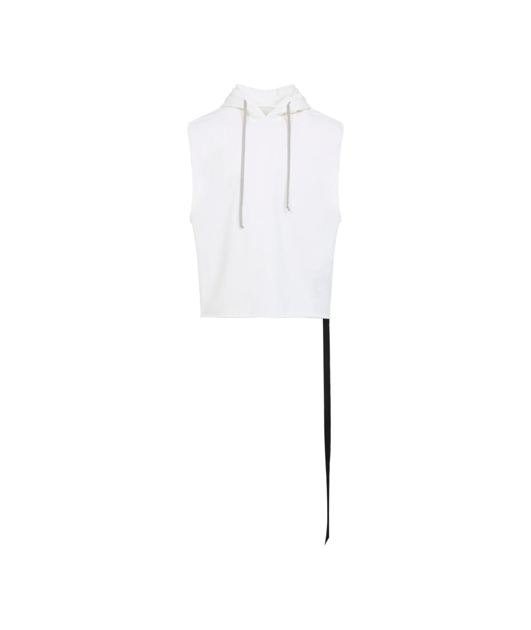 RICK OWENS DRKSHDW Белая хлопковая майка, фото 1