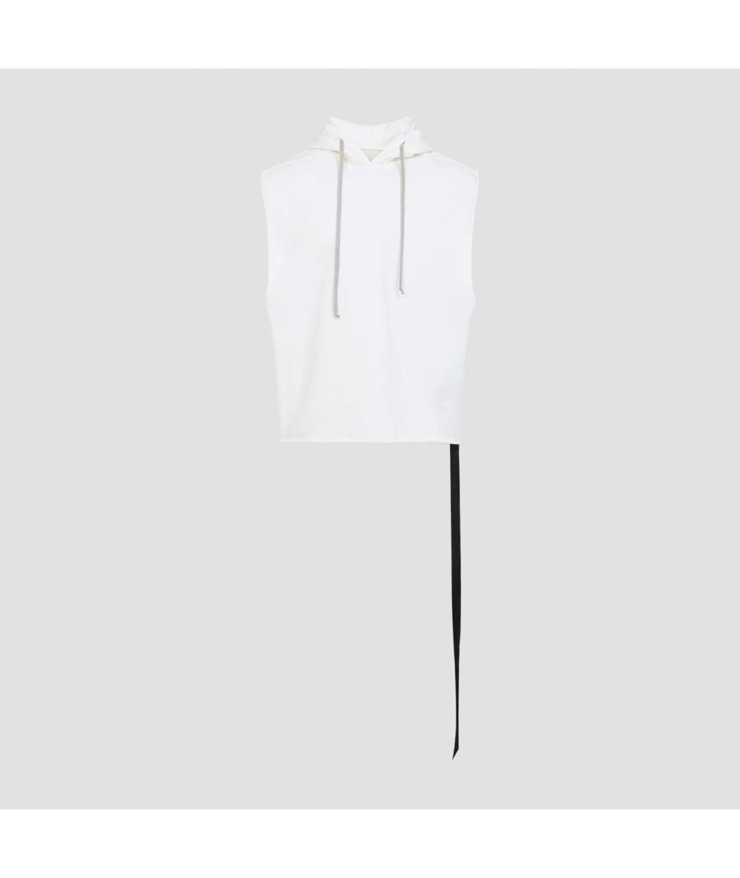 RICK OWENS DRKSHDW Белая хлопковая майка, фото 2