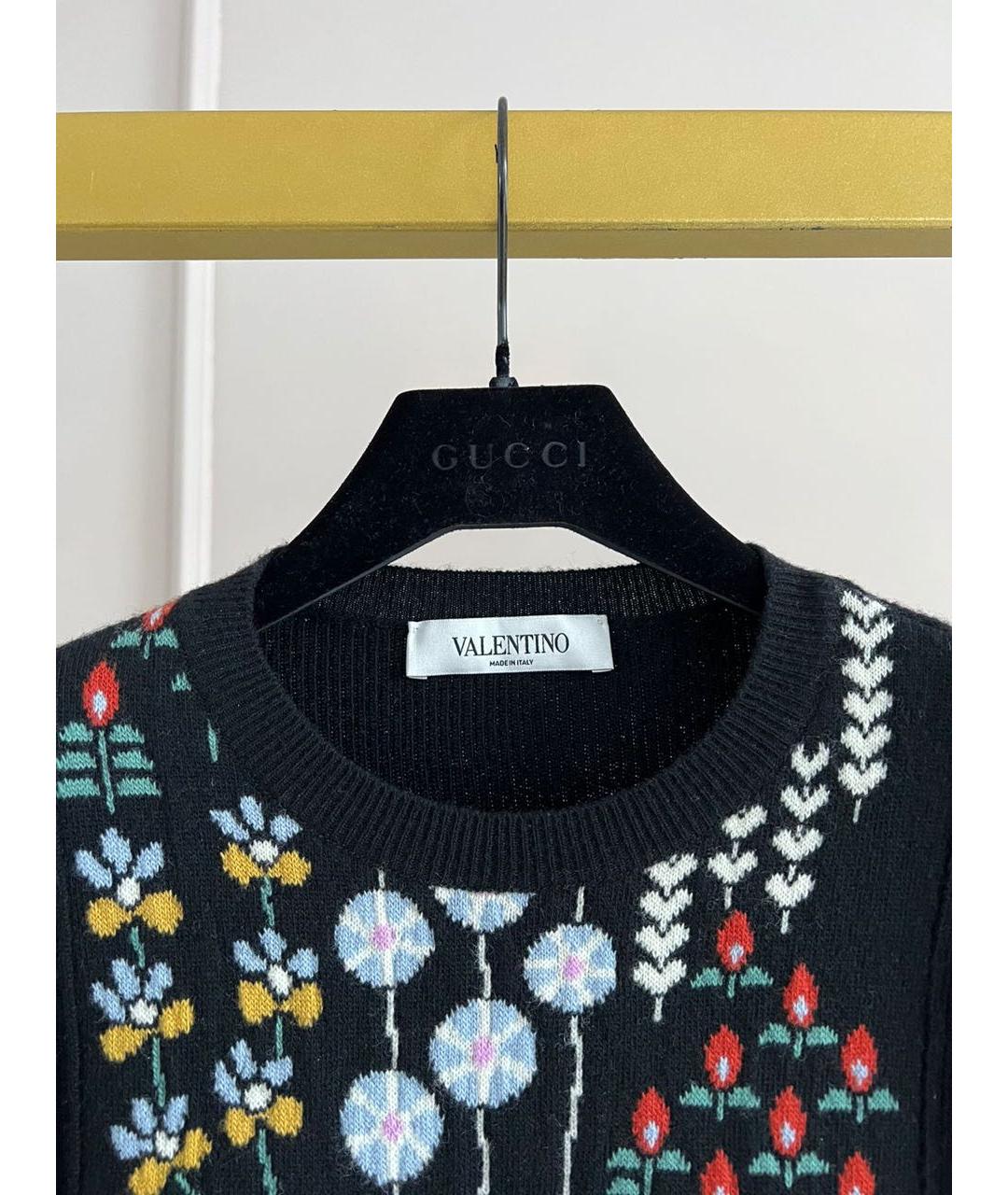 VALENTINO Черный джемпер / свитер, фото 3