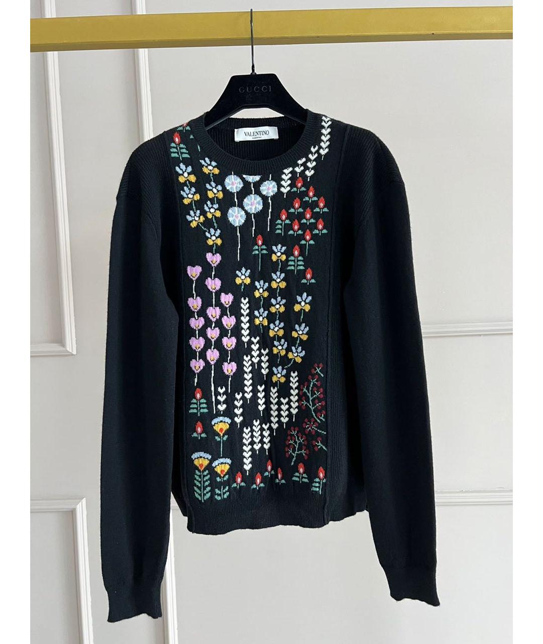 VALENTINO Черный джемпер / свитер, фото 8