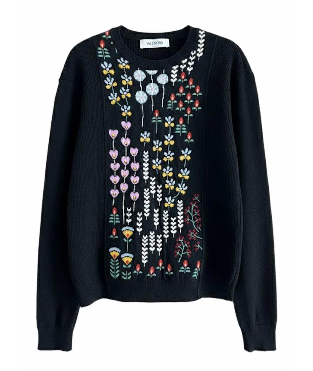 VALENTINO Черный джемпер / свитер, фото 1