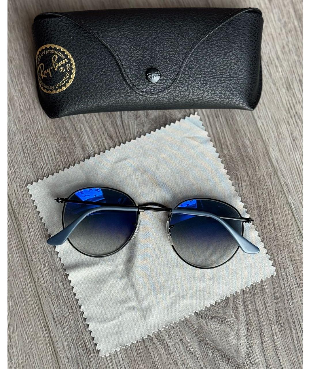 RAY BAN Мульти металлические солнцезащитные очки, фото 2
