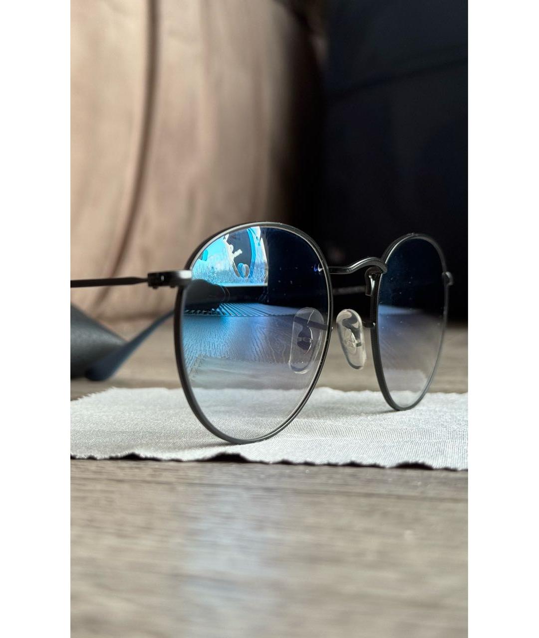 RAY BAN Мульти металлические солнцезащитные очки, фото 3