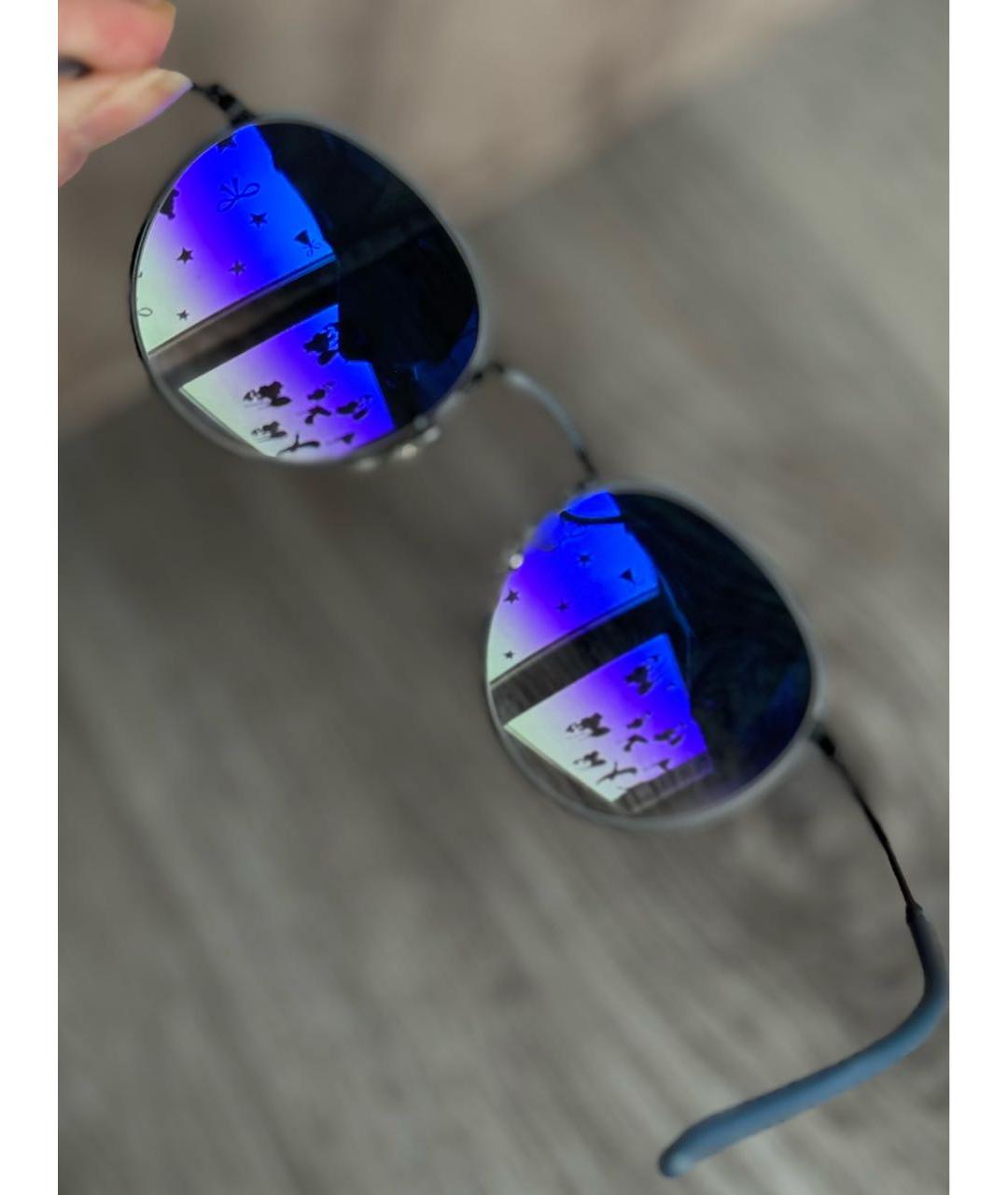 RAY BAN Мульти металлические солнцезащитные очки, фото 7