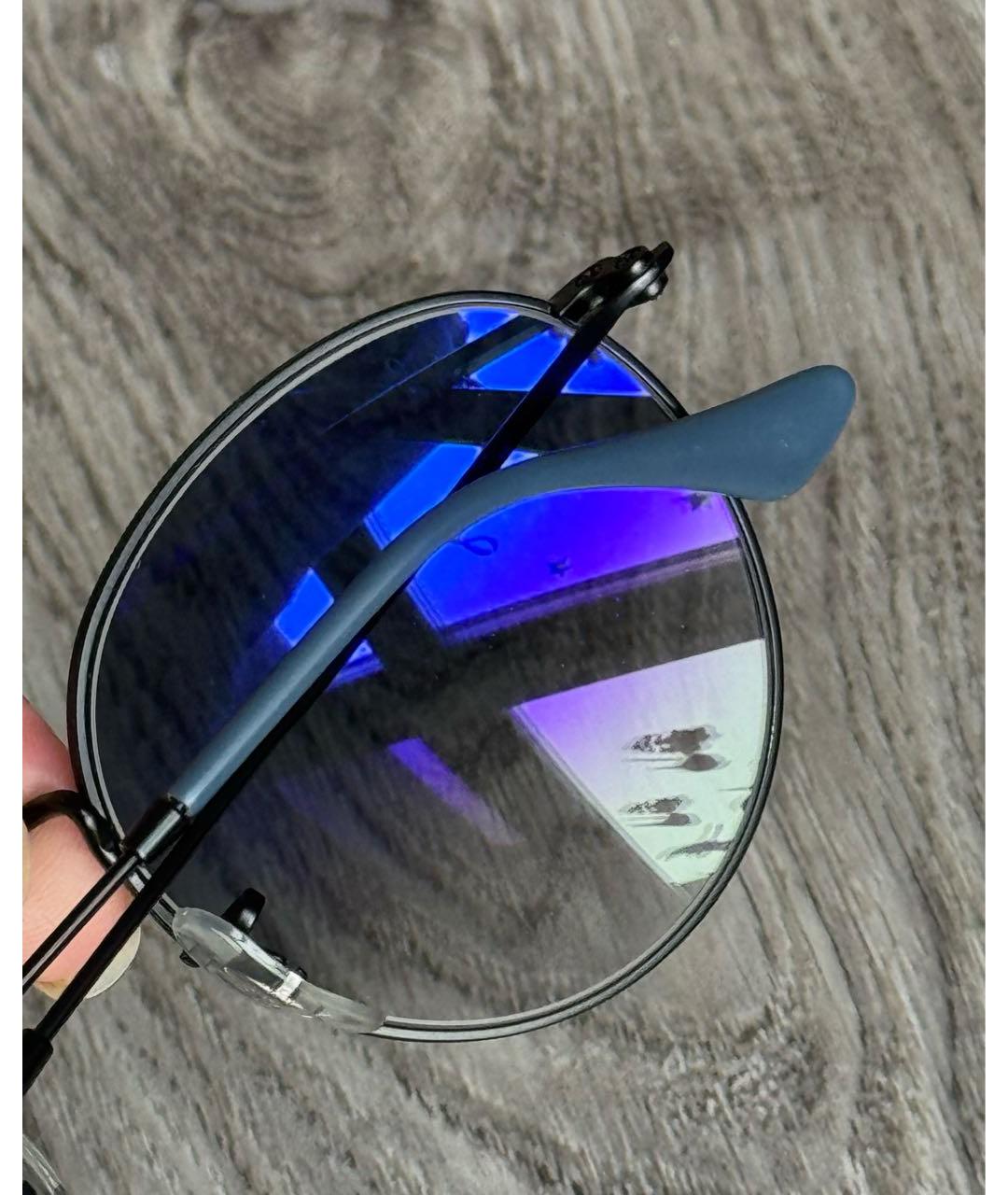 RAY BAN Мульти металлические солнцезащитные очки, фото 5