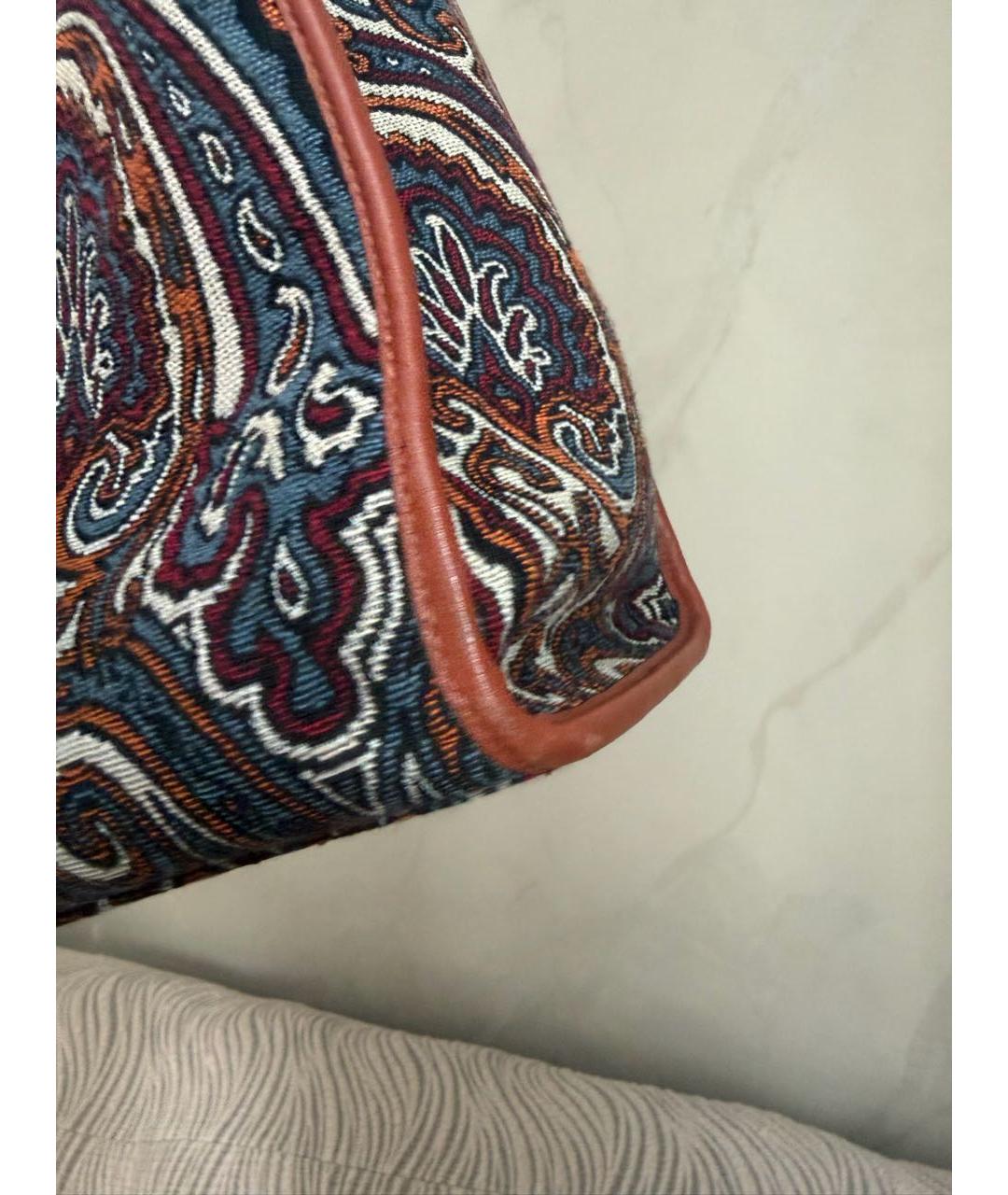 ETRO Мульти жаккардовая сумка тоут, фото 3