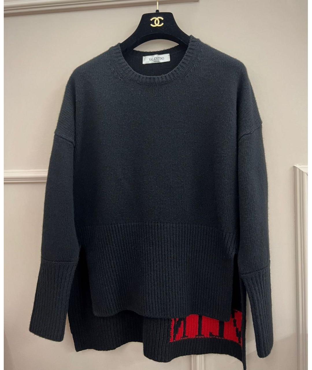 VALENTINO Черный джемпер / свитер, фото 9