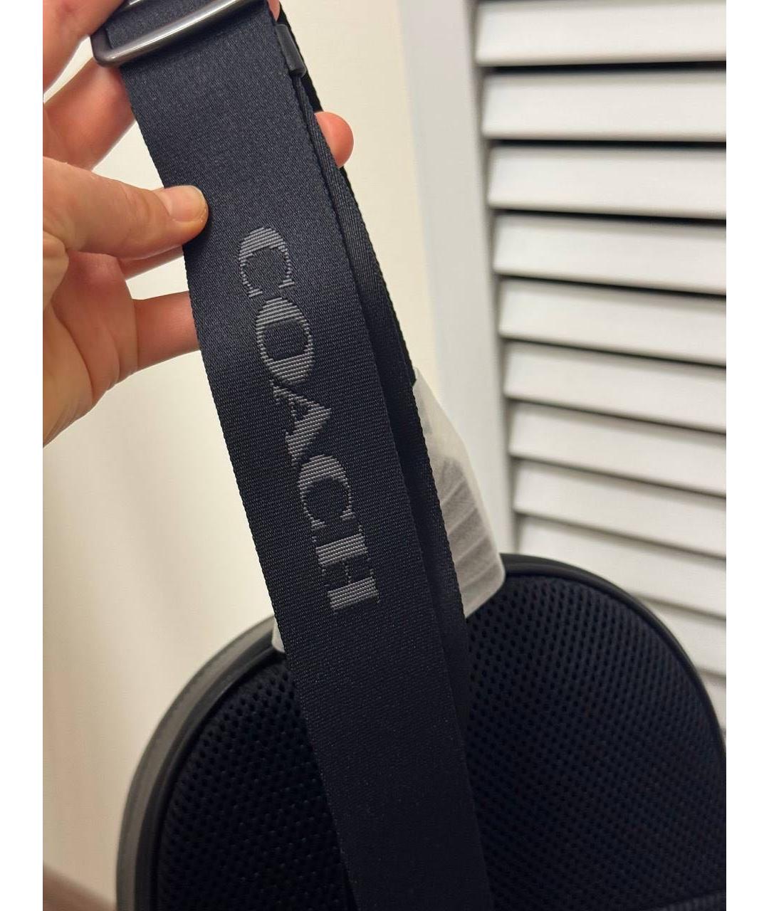 COACH Черная сумка на плечо, фото 4