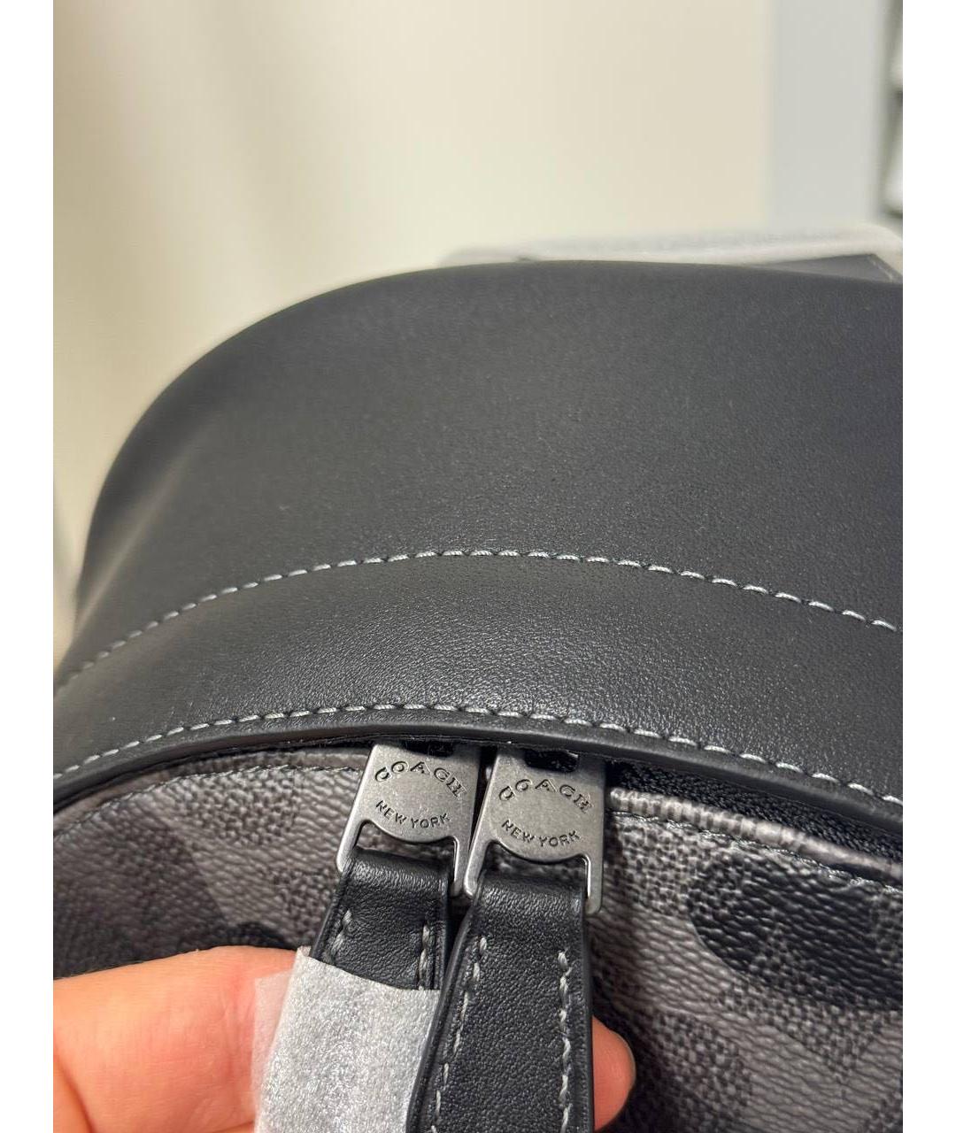 COACH Черная сумка на плечо, фото 6