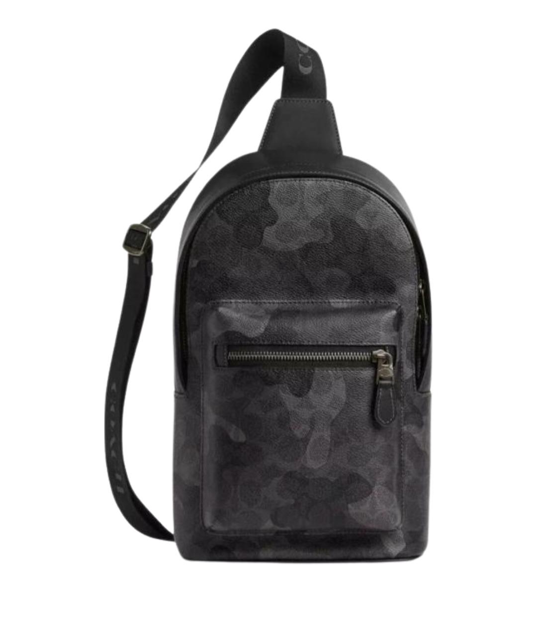 COACH Черная сумка на плечо, фото 1