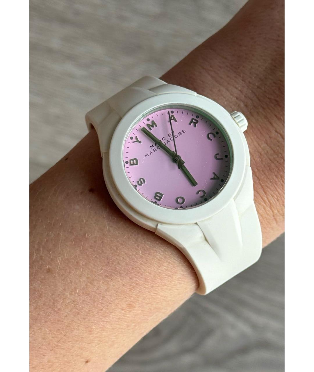 MARC JACOBS Белые часы, фото 5