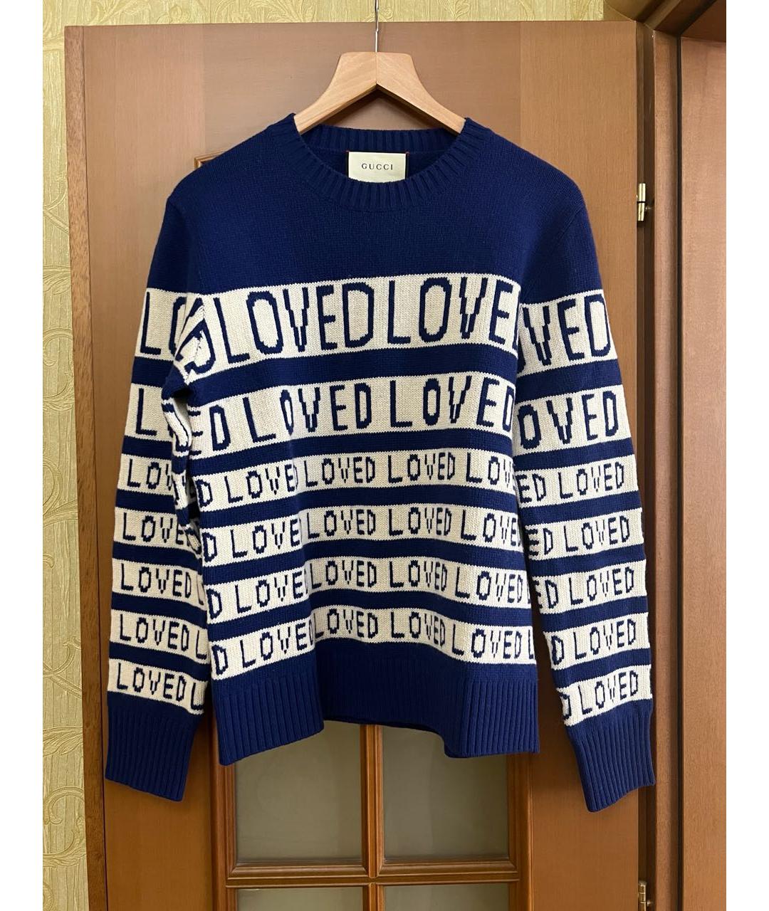 GUCCI Мульти шерстяной джемпер / свитер, фото 6