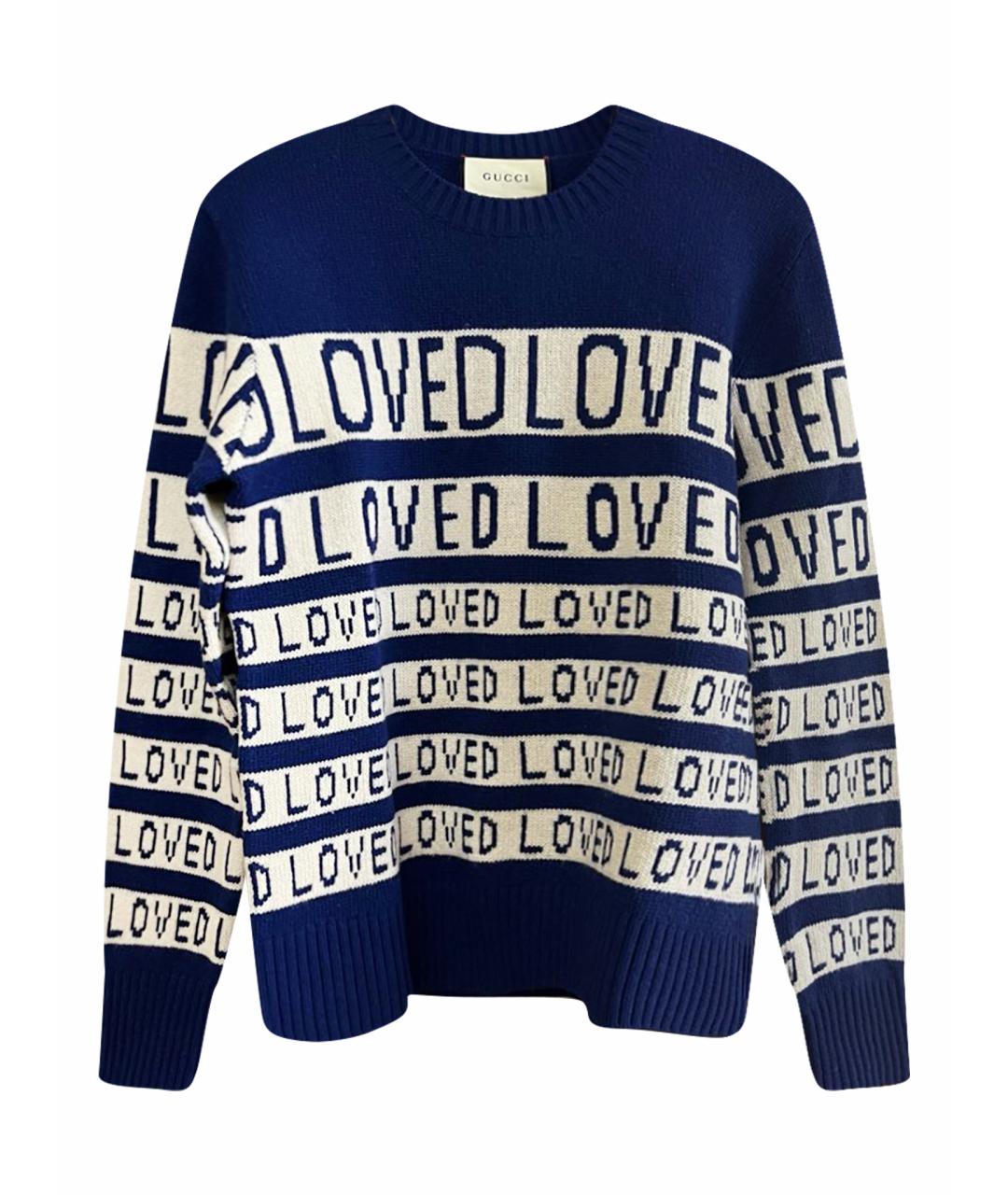 GUCCI Мульти шерстяной джемпер / свитер, фото 1