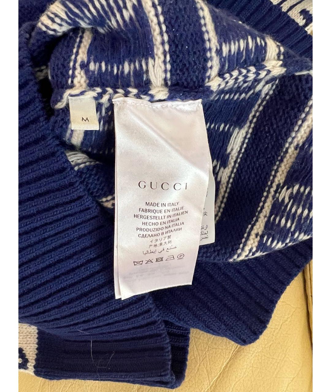 GUCCI Мульти шерстяной джемпер / свитер, фото 4