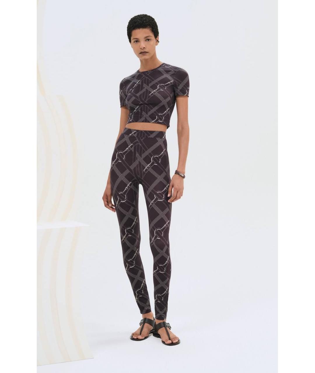 HERMES Леггинсы и велосипедки, фото 3