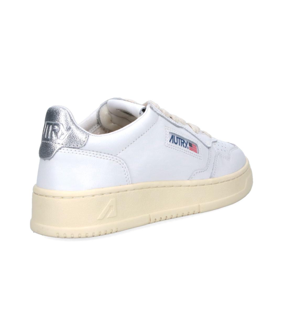 AUTRY Белые кожаные кеды, фото 4