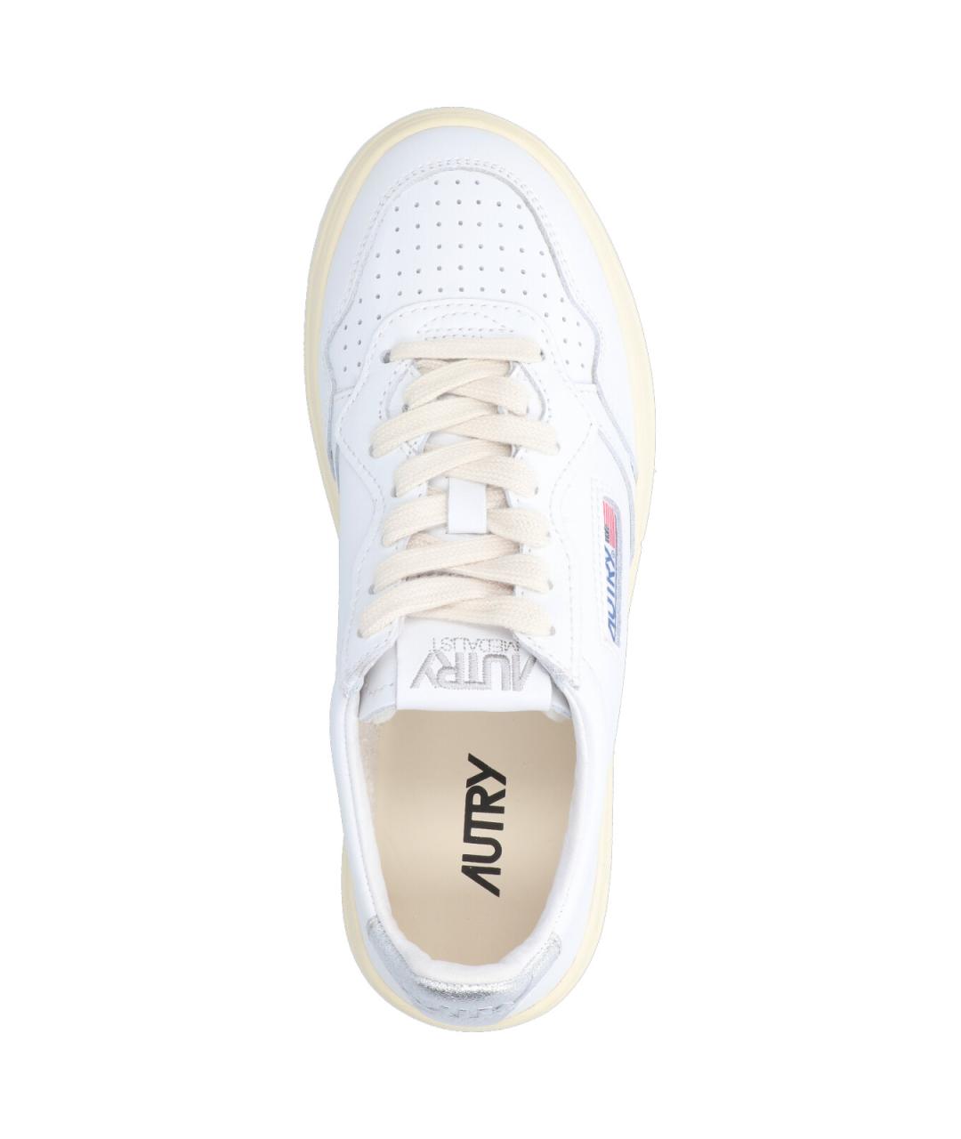 AUTRY Белые кожаные кеды, фото 5
