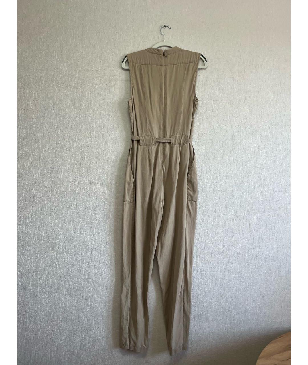 BCBG MAXAZRIA Бежевый комбинезон, фото 2