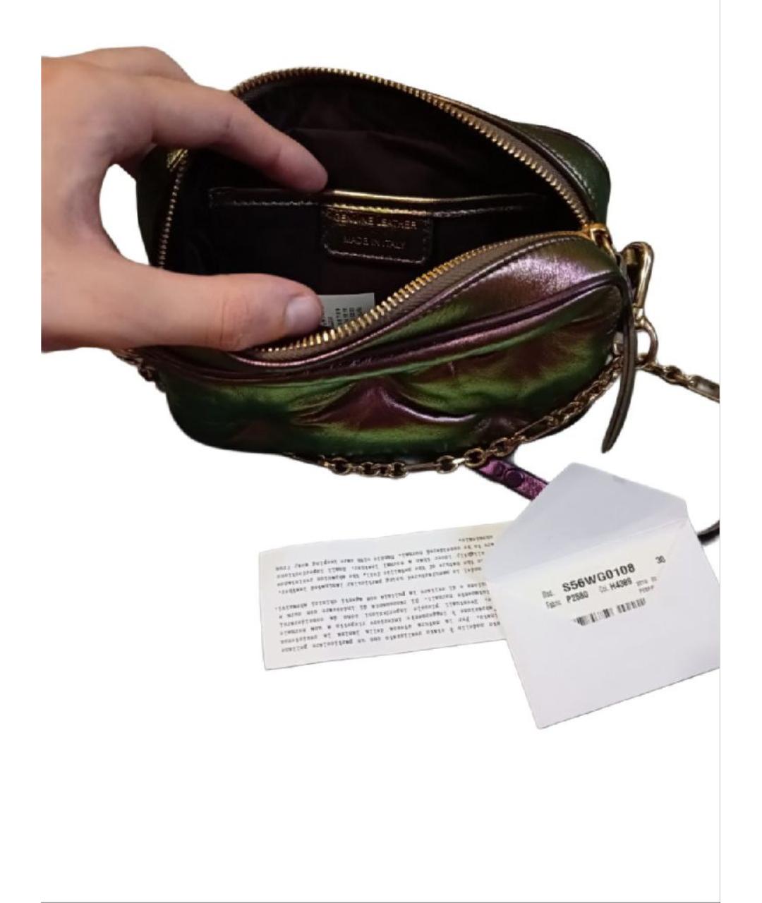 MAISON MARGIELA Мульти кожаная сумка через плечо, фото 5