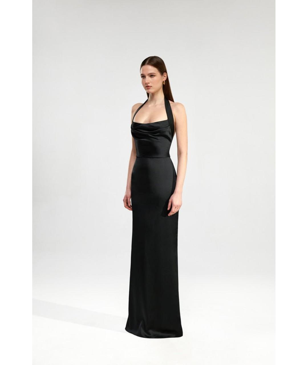 RASARIO Черное полиэстеровое вечернее платье, фото 3