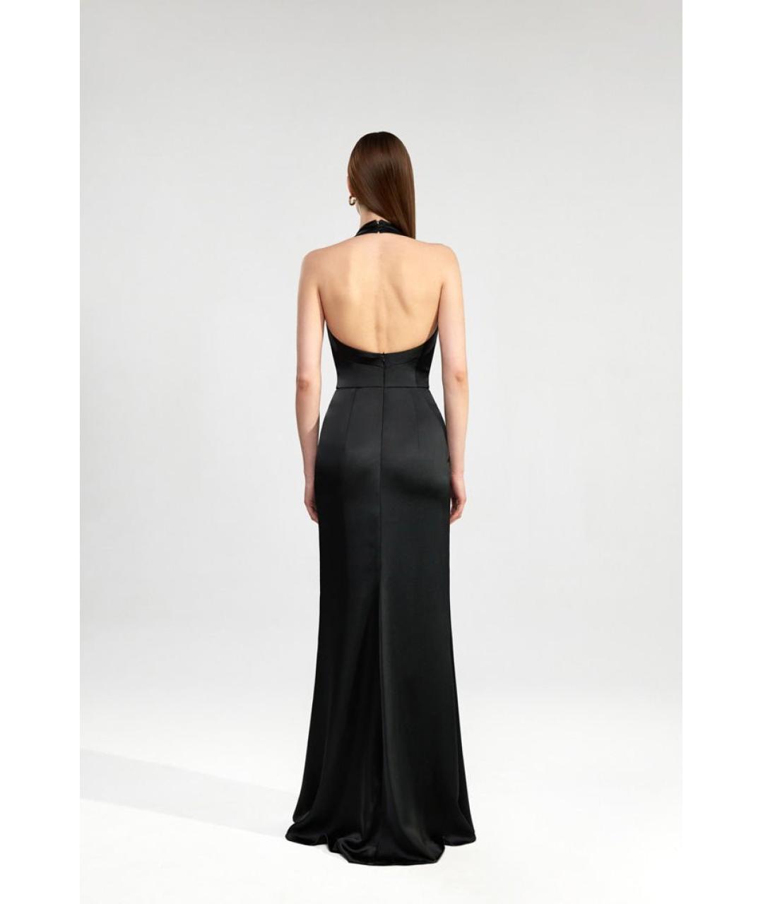 RASARIO Черное полиэстеровое вечернее платье, фото 4
