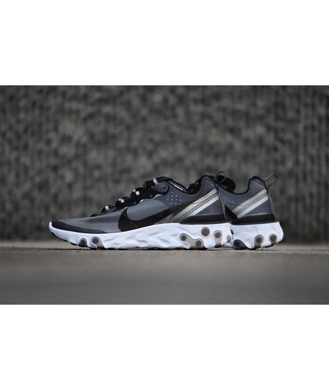 NIKE Черные низкие кроссовки / кеды, фото 6