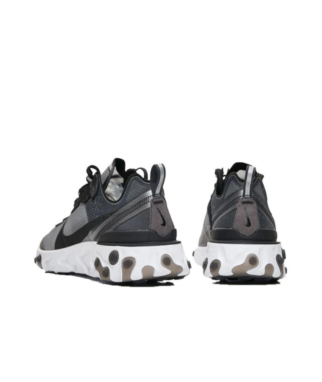 NIKE Черные низкие кроссовки / кеды, фото 3