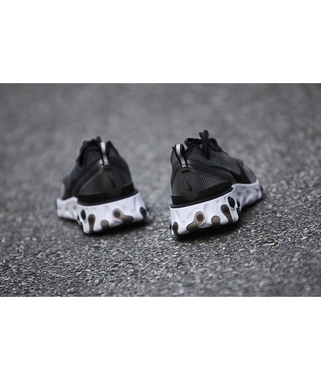 NIKE Черные низкие кроссовки / кеды, фото 5