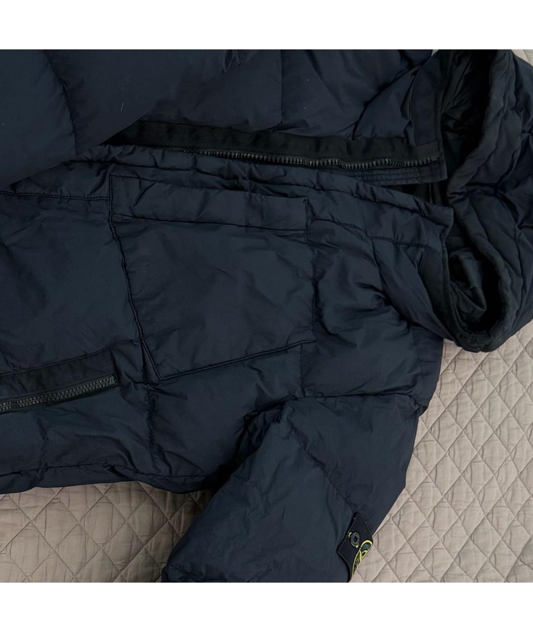 STONE ISLAND Черная куртка, фото 4