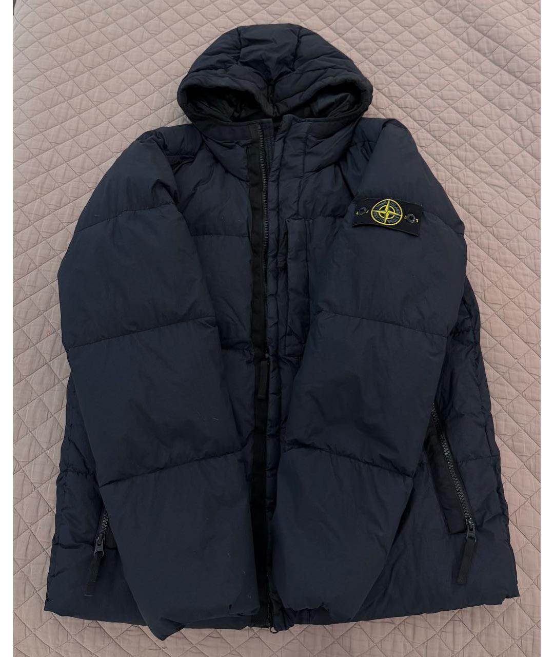 STONE ISLAND Черная куртка, фото 5