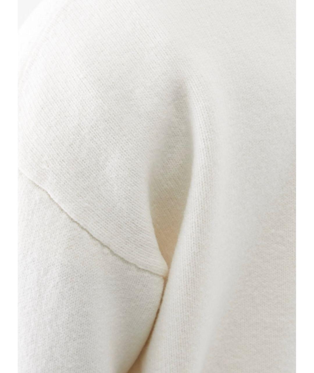 Ami Paris Белый шерстяной джемпер / свитер, фото 5