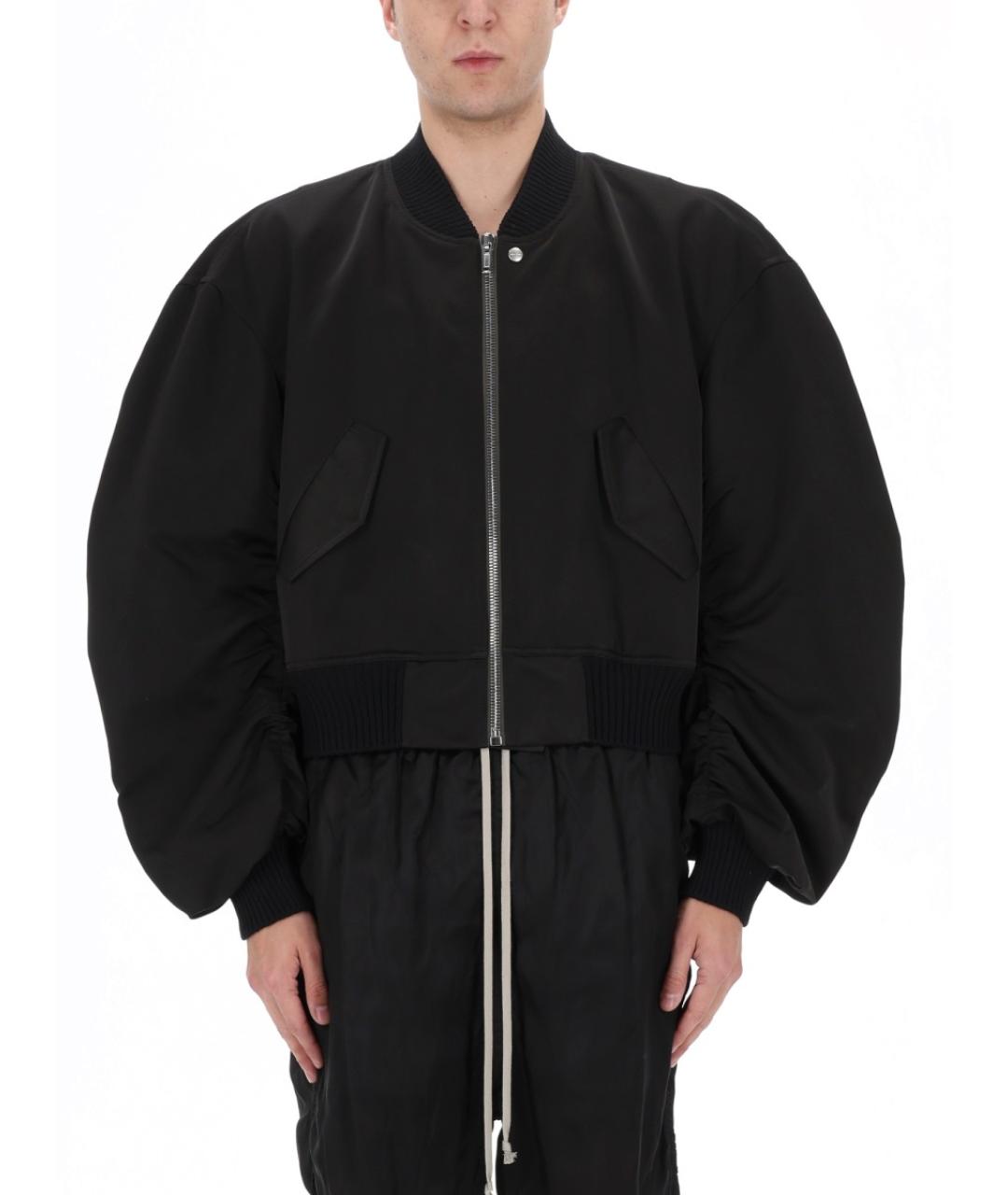 RICK OWENS Черная полиэстеровая куртка, фото 5