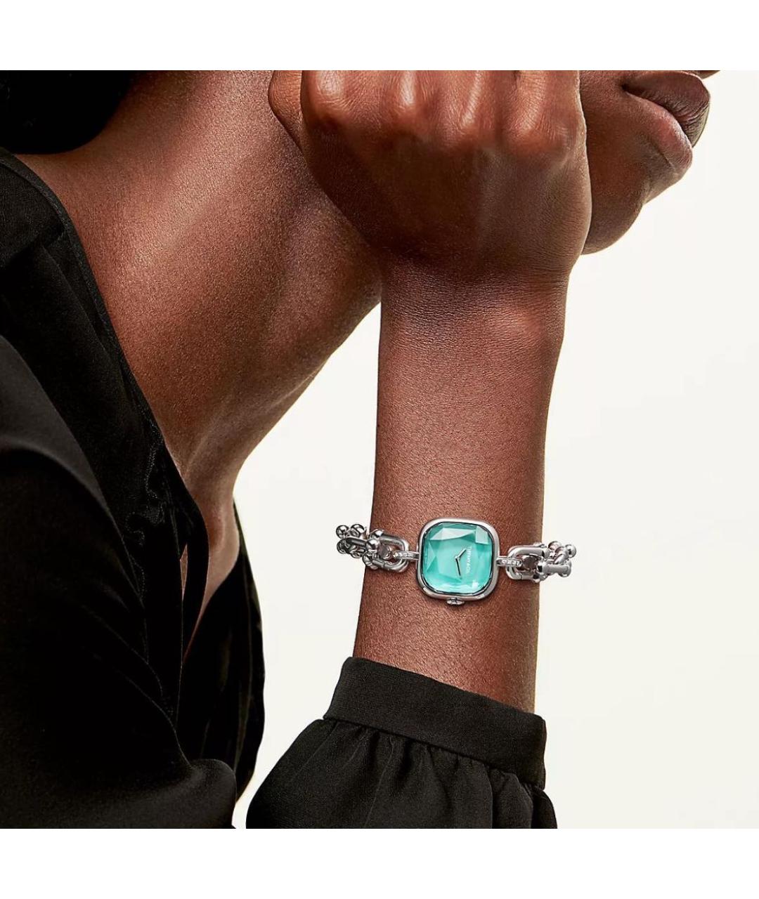 TIFFANY&CO Серебряные серебряные часы, фото 2