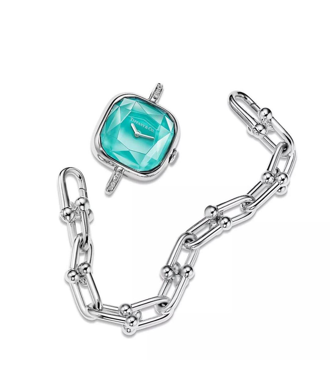TIFFANY&CO Серебряные серебряные часы, фото 4