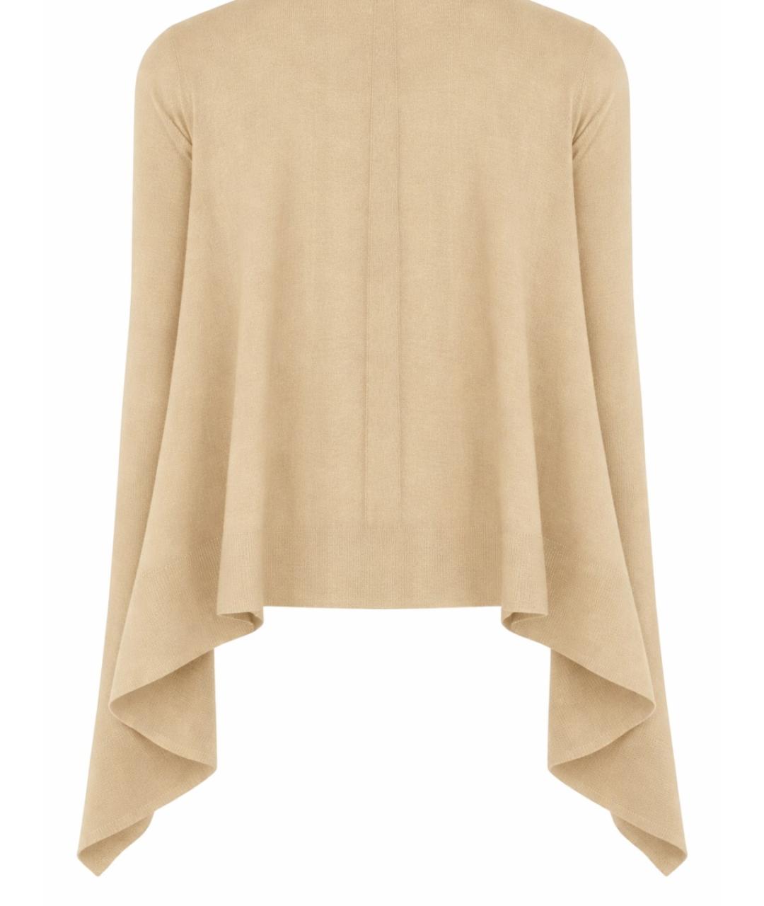 RICK OWENS Бежевый шерстяной кардиган, фото 2