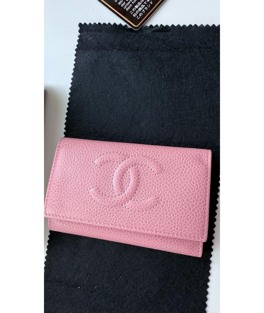 CHANEL Розовая ключница, фото 8