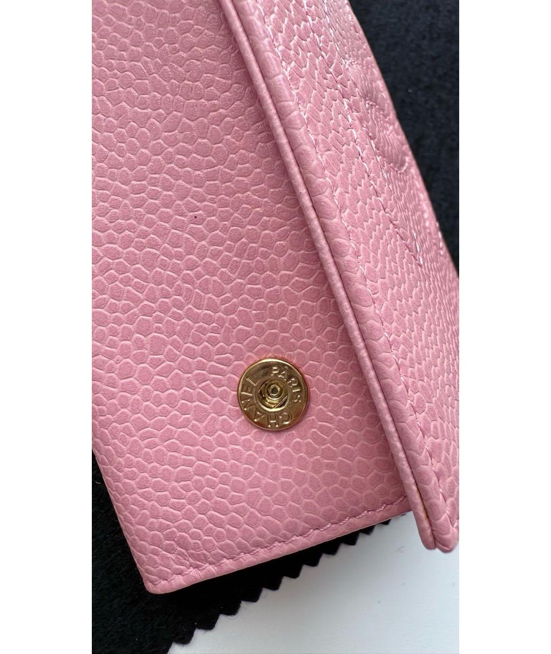 CHANEL Розовая ключница, фото 7