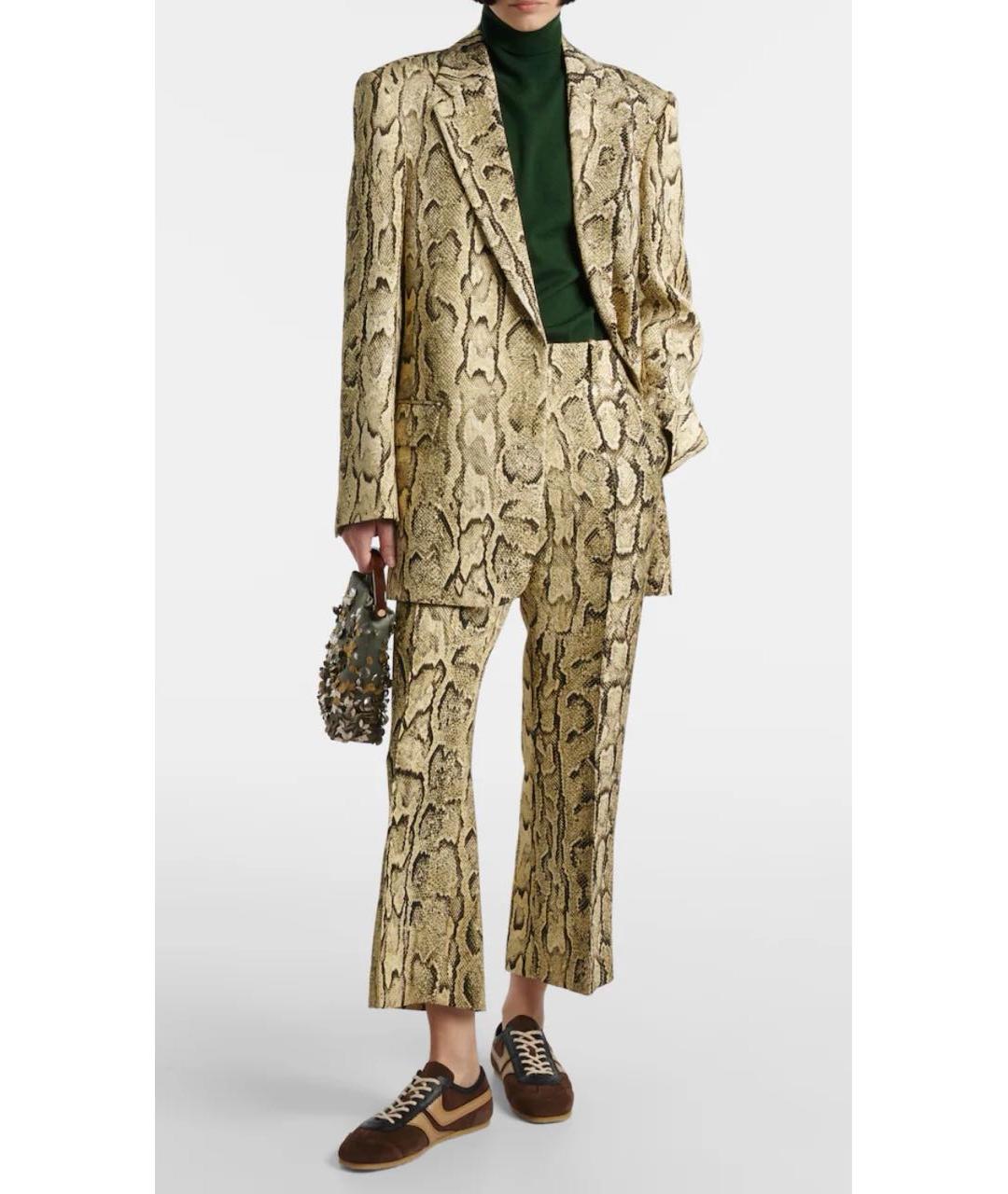 DRIES VAN NOTEN Коричневые замшевые кеды, фото 5