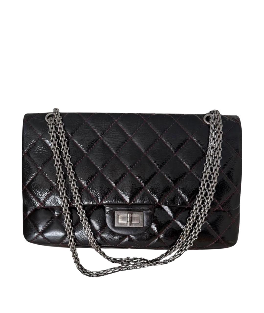 CHANEL Черная кожаная сумка через плечо, фото 1