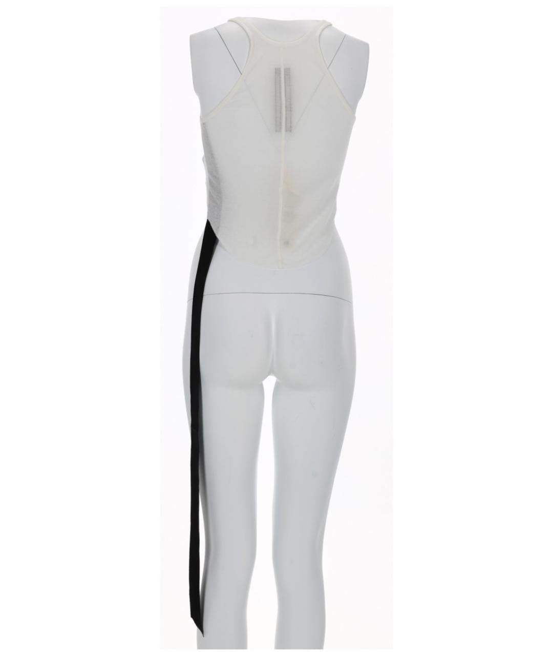 RICK OWENS DRKSHDW Белая хлопковая блузы, фото 2