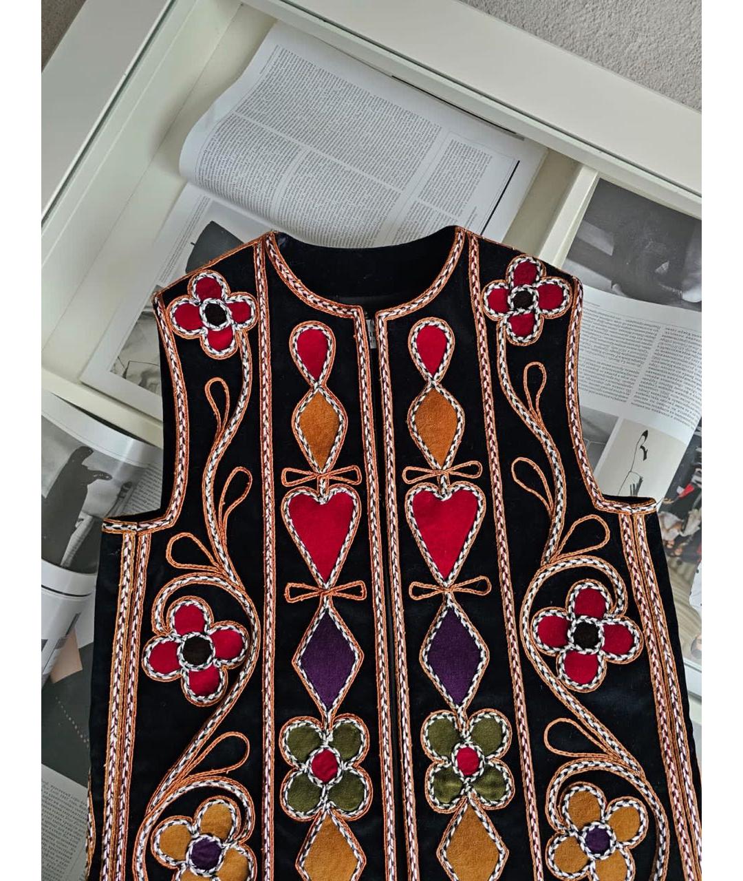 CHRISTIAN DIOR Черный жилет, фото 6