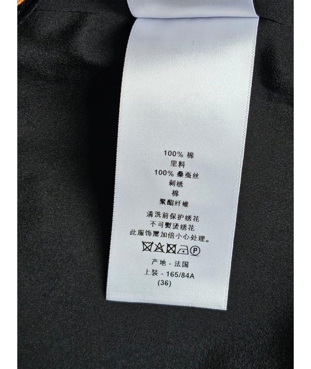 CHRISTIAN DIOR Черный жилет, фото 8