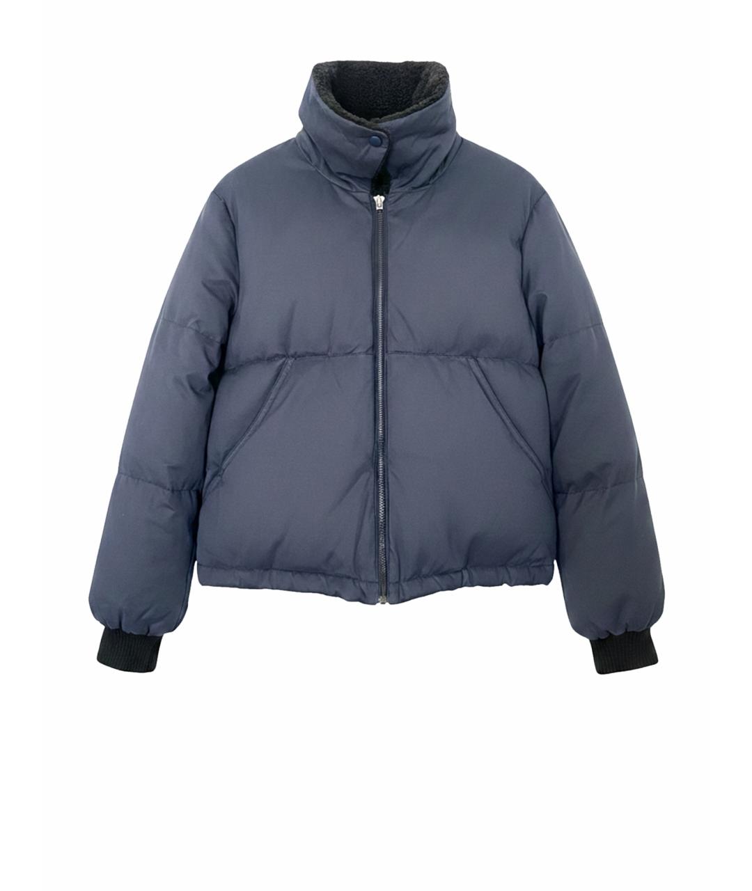 MM6 MAISON MARGIELA Синяя хлопковая куртка, фото 1