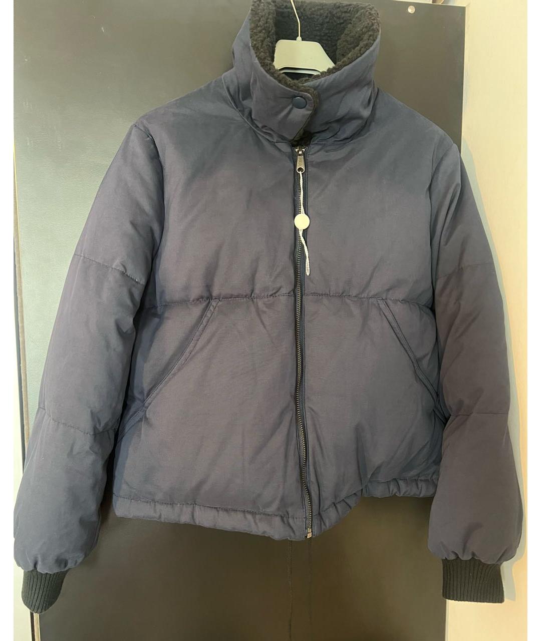 MM6 MAISON MARGIELA Синяя хлопковая куртка, фото 6