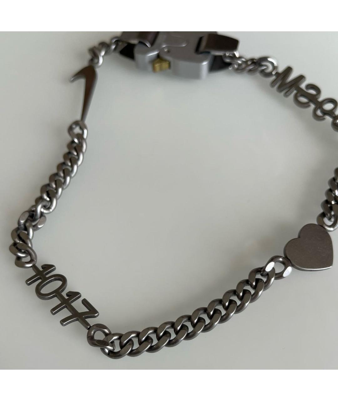 1017 ALYX 9SM Серебряная металлическая цепочка/подвеска, фото 3