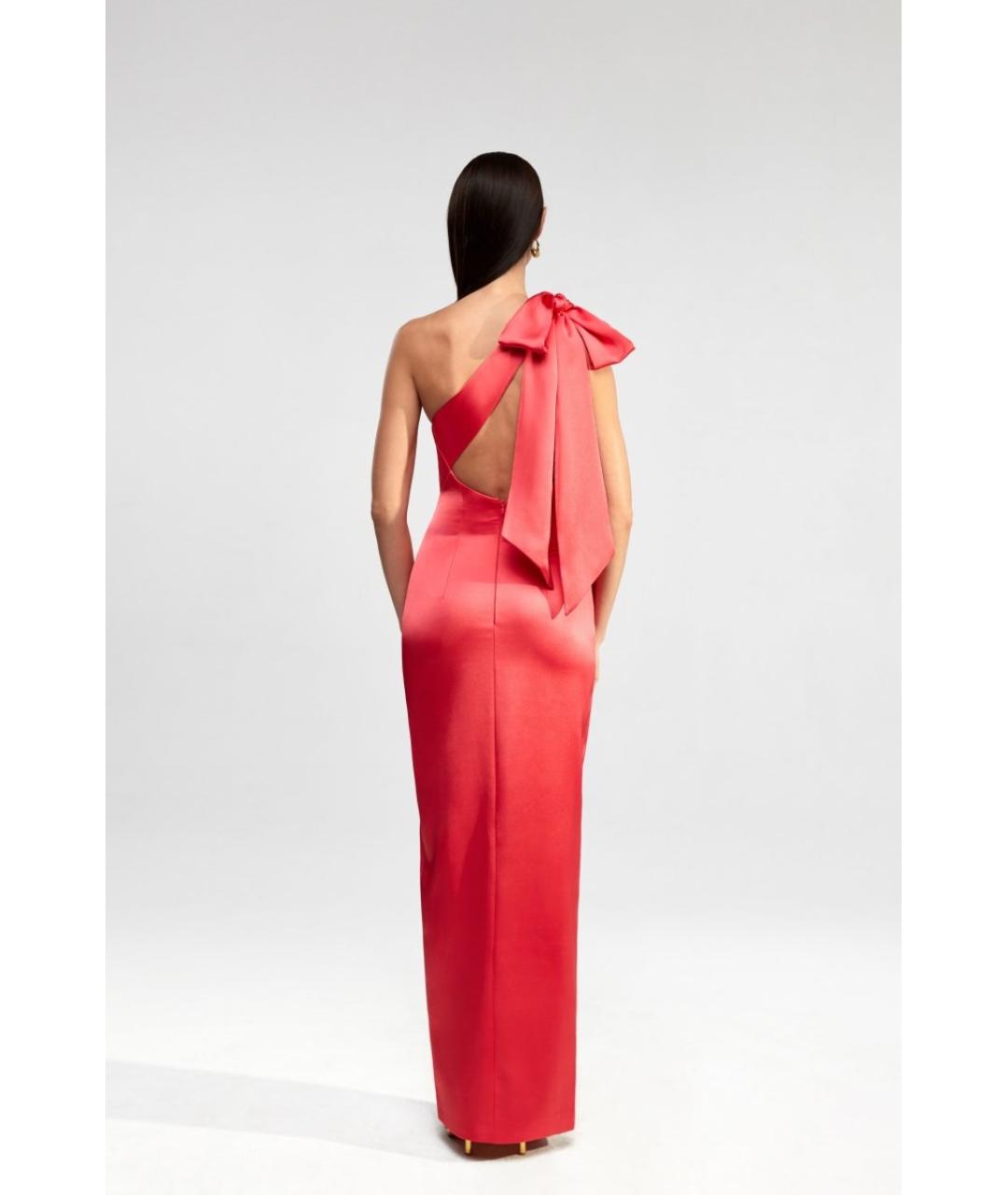 RASARIO Коралловое полиэстеровое вечернее платье, фото 4