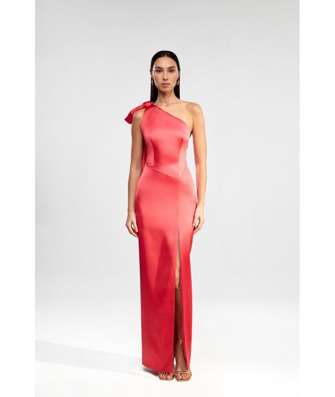 RASARIO Коралловое полиэстеровое вечернее платье, фото 2
